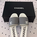 CHANEL MULES black 1 LAMBSKIN