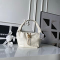 CHANEL 25S HOBO BAG 32 IN CREAM WHITE LAMBSKIN